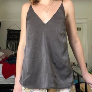Grey Ecru Studios Satin Tank Top